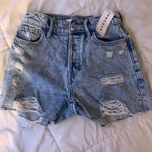 Washed Highrise Pacsun shorts size 22